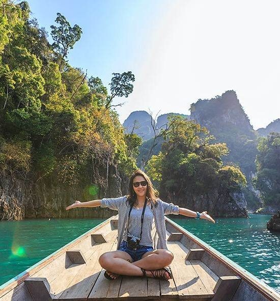 Body Water Near Mountain